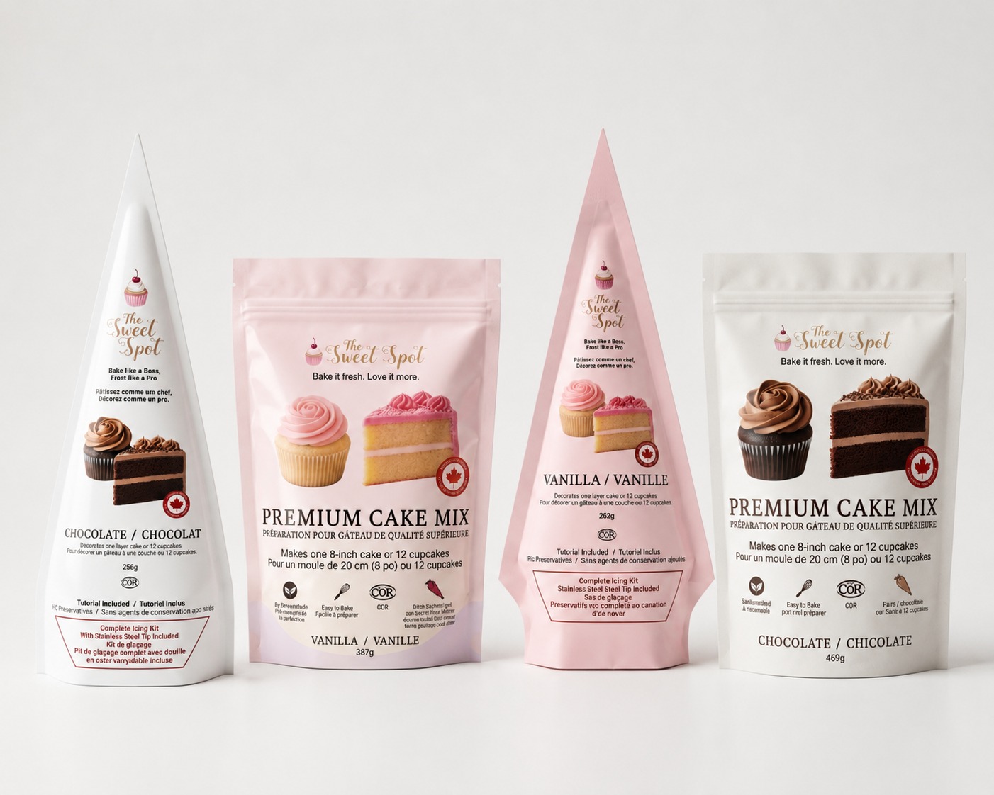 NEW LOCATION - AVAILABLE NOW! 🛒
Find The Sweet Spot Cake Mixes & Icing Kits at
Greco’s — Thornhill
🇨🇦 Made in Canada
✨ Preservative-free
✡️ Kosher (COR)
Bake like a Boss. Frost like a Pro.